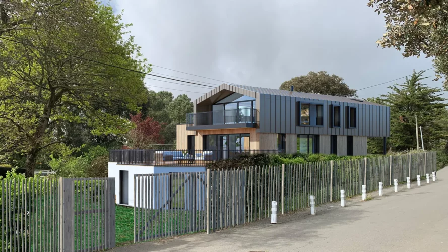 Rénovation, Extension et surélévation d’une villa à Saint-Marc-sur-Mer