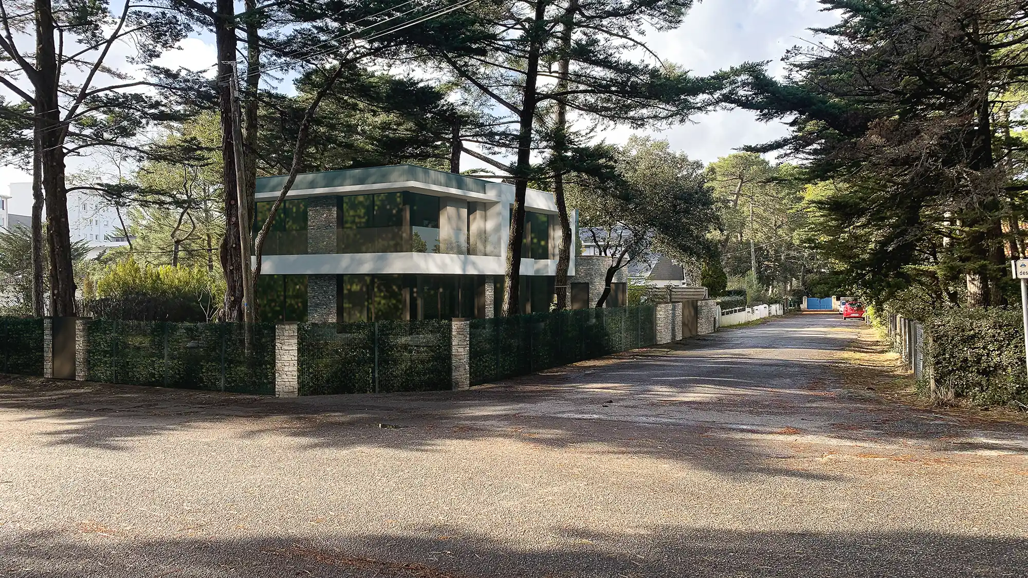construction d'une villa neuve à la baule les pins